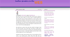 Desktop Screenshot of ezine.leatherspinsters.com