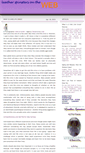 Mobile Screenshot of ezine.leatherspinsters.com